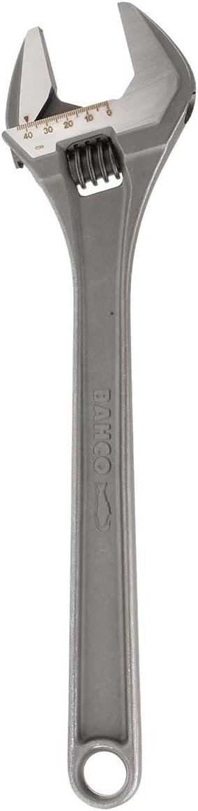Bahco 8074 Adjustable Wrench 380mm 15 inch Black Phosphated Finish