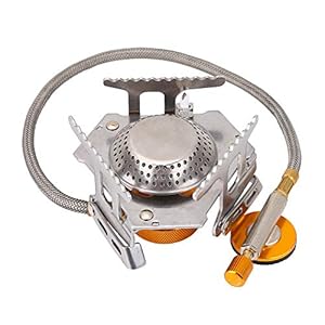 Mini Fornuis Aluminium Camping Kookgerei, Duurzame Picknick Opvouwbare Fornuis Camp Stove, Voor Outdoor Kamperen…