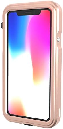 Blobfish iPhone X Premium Aluminum Metal Waterproof Shockproof Dustproof Full Body IP68 Case Built in Screen Protector
