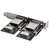 SilverStone Technology SA022 Dual Mini SFF8087 to SFF8088 Adapter