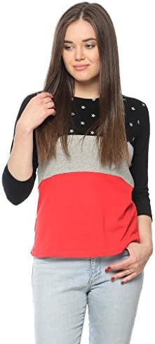 VVOGUISH Women's Regular Fit Cotton Top