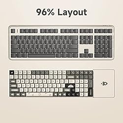 iQunix F97 Hitchhiker Gaming Keyboard, 96% Layout