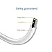 Witeem Surge Protector Power Strip with 10 Outlets & 4 USB Ports and 6ft Extension Cord Charging Station, White