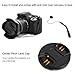 GAOAG 2 Pack 82mm Center Pinch Lens Cap for Nikon Canon Sony DSLR Compatible with Canon EF 16-35mm f2.8L III USM/EF 24-70mm f2.8L II USM,Nikon Nikkor Z 24-70mm f2.8 S Lenses with 82mm Filter Thread