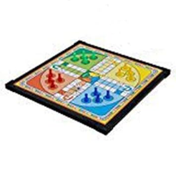 GLANEMARK Wooden Board Ludo Snakes & Ladders