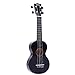 Mahalo Ukuleles MR1BK Rainbow Series Soprano Ukulele