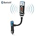 AKASO Wireless Bluetooth FM Transmitter Radio Adapter Handsfree Car Kit with Hands-Free Calling, Music Control, USB Charger