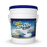 Green Gobbler 96% Pure Calcium Chloride Snow & Ice Melt Pellets | Concrete Safe Ice Melt (35 lb Pail)