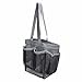 Tidy Living Bundle - Organization Storage Solution Set - Shower Caddy, Hanging Organizers, Hangers, Underbed Storage, Hampers, Laundry Bag, Bin and 20 Pocket Over The Door (Grey)
