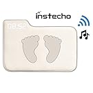 Instecho Alarm Clock for Heavy Sleepers, Rug Carpet Alarm Clock - Digital Display,Pressure Sensitive Alarm Clock with The Softest Touch for Modern Home, Kids, Teens, Girls and Guys (Upgrade)