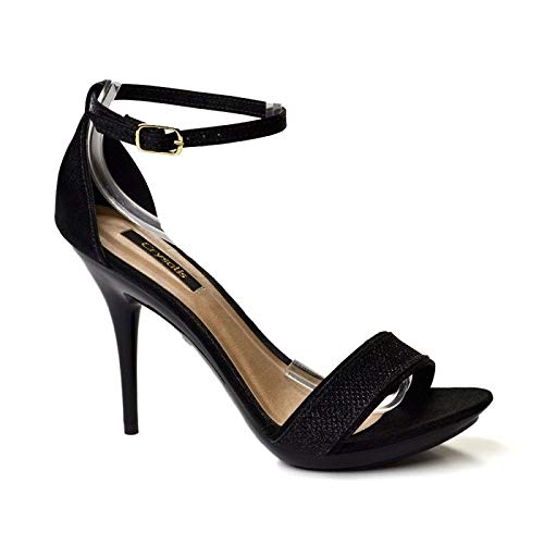 sandalia salto fino crysalis