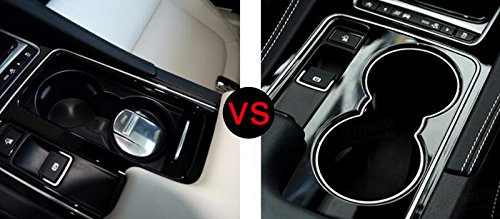 Interior Accessories Water Cup Cover Trim Matte For Jaguar XE X760 2015 2016 - Thumbnail 3