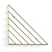 Strum Wall Organizer Brass