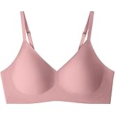EBY Relief Bra, Wireless Bras for Women, Seamless Bralette with Adjustable Straps, Supportive Bras for Women