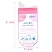 MeiMeiDa 12 PCS/Set Portable Disposable Urine Bags, Pee Bags Emergency Car Toilet for Camping Travel Traffic Jam Inpatients Men Women Children Brief Relief Sickness Vomit (Pink)