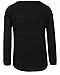 UGET Women's Casual Autumn V Neck Loose Knit Pullover Tops Sweater Jumper Asia XL Black