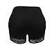HelloTem Women Lace Seamless Butt Hip Enhancer Shaper Panties Underwear , Black , (US Size 4-6) M