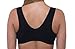 Ladies Front Fastening Velcro Bra Black Size 44