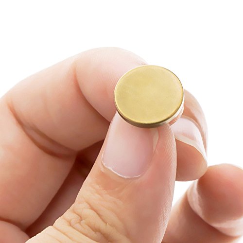 R REIFENG 80 Sets/Pack Metal Press Studs Sewing Button Snap Fasteners Snaps Button Leather Craft Clothes Bags Fixing Tools,12.5 mm in Diameter
