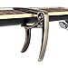 Donner DC-2 Guitar Capo for Electric and Acoustic Guitars Ukulele Capo, One Handed Trigger Capo Cinnamon