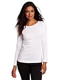 Duofold Women's Mid Weight Wicking Thermal Shirt, White, Large