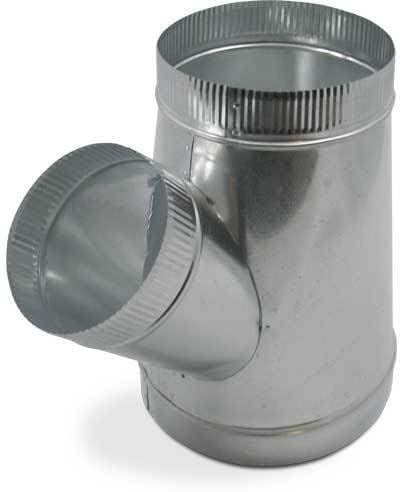 Sola Pared 6 X 6 X4 Para Conectar Accesorios De Conducto