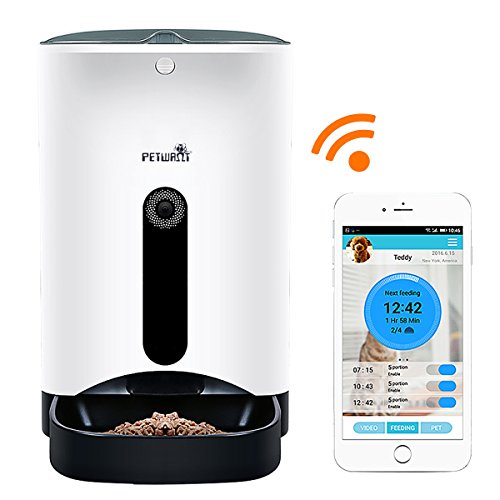 Jempet Petwant Smartfeeder Automatic Pet Feeder Pet Food