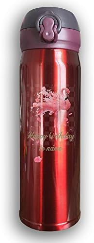 Personalized Stainless Steel Vacuum Thermos-Add Pictures,logo,or Text To Our Custom Cup Insulated Travel Mug Family Friend Lover Girlfriends Brothers Christmas Gift Valentine's Day Birthday Present