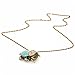 Yiwa Women's Elephant Shape Pendant Sweater Chain Necklace