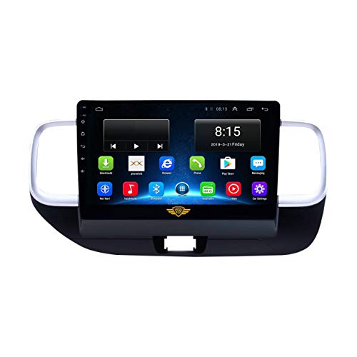 ateen hyundai venue 9″inch double din car android system touch screen/player/stereo with 4GB ram/64 GB rom/blutooth/navigation/usb/split screen/Wireless Apple Car Play/mirror link support ios/android/dsp
