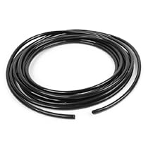 uxcell Black 5 Meters 8mm OD 5mm ID 0.75mm Wall Thickness PU Air Hose Pipe