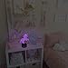 FULLOSUN Unicorn Bedside Lamp 3D Illusion Night Light,16 Colors Changing Remote Control Optical Light,Room Decor Unique Birthday for Girls Kids Toddler