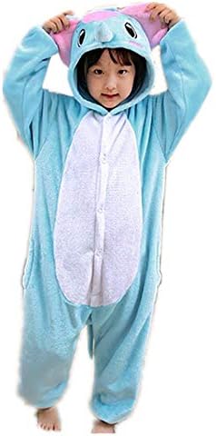 Flannel Animal Cosplay Costumes Cute Sleepwear Children Sleepers Kids Garment Cartoon Animal Onesies Pajamas