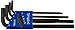 EKLIND 10609 Hex-L Key allen wrench - 9pc set Metric MM sizes 1.5-10 Long series