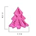 Efivs Arts 6 Christmas Trees Silicone Molds Fondant Mold Sugar Craft Tools and Gum Paste Mold Cake Decoration Tool