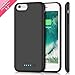 HETP Battery Case for iPhone 6s Plus/ 6 Plus Upgraded 8500mAh Portable Rechargeable Charger Case for iPhone 6 Plus Extended Battery Pack for iPhone 6s Plus Protective Charging Case [ 5.5 inch ]-Black