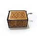 Rabi Wooden Music Box Hand Crank Music Box