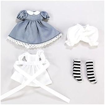 Obitsu 11cm Alice dress set gray