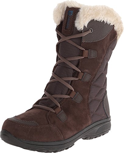 Columbia Women's Ice Maiden Ii Snow Boot, Cordovan, Siberia, 6.5 B US