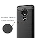 Moto G7 Play Case, E-outfit Slim Soft TPU Protective Rubber Bumper Case Cover for Motorola Moto G7 Play Phone (Black)