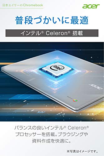 Chromebook Acer 14 Laptop Celeron N4020 4GB Memory 64GB eMMC microSD Card Reader Japanese Keyboard CB314-1H-A14P