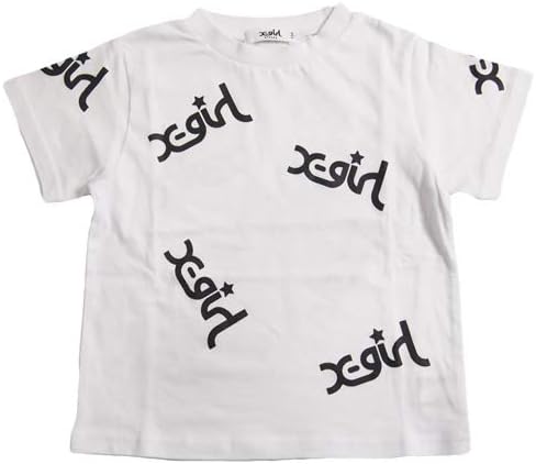 Amazon エックスガールステージス ミルズロゴ柄 半袖 Tシャツ ゆったりシルエット 子供服 キッズ 100cm 01 シロ Tシャツ カットソー 通販 Amazon エックスガールステージス ミルズロゴ柄 半袖 Tシャツ ゆったりシルエット 子供服 キッズ 100cm 01 シロ Tシャツ カットソー 通販