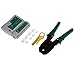 Zoostliss Portable Ethernet Network Cable Tester Rj45 Kit RJ45 Crimper Crimping Tool Rj45 Punch Down RJ11 Cat5 Cat6 Wire Line Detector
