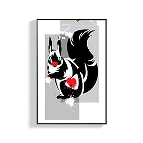 Canvas Wall Art for Living Room, Bedroom Animals Framed Canvas Prints for Home Decoration Ready to Hang - 16x24 inches
