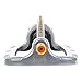 Melnor XT Metal Turbo Oscillating Sprinkler; Waters up to 4000 sq. ft., Model:XT360M