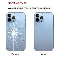 Perzework OEM Rear Cover Back Glass Replacement for
