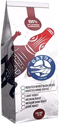 Roasted Excelso UGQ Colombian Coffee Beans, medium roast 12 ounces.