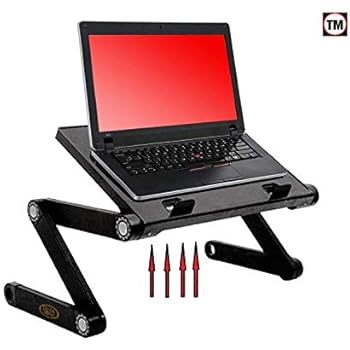 Amazoncom Portable Adjustable Vented Laptop Standtable Notebook
