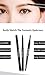 Waterproof Drawing Eyebrow with Brow Brush,Elisabeh Long lasting Eyebrow Pencil Brow Liner,Automatic Drawing Makeup Cosmetic Tool for Girls Women Novice (Dark Brown)