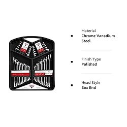 Texas Best Chrome Vanadium Steel Combination Wrench